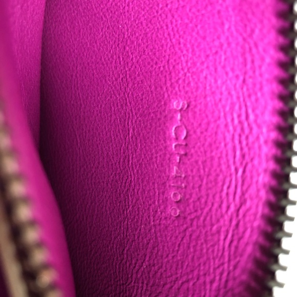 ❗️SOLD❗️Celine White/Magenta Micro Luggage Tote - Picture 14 of 16